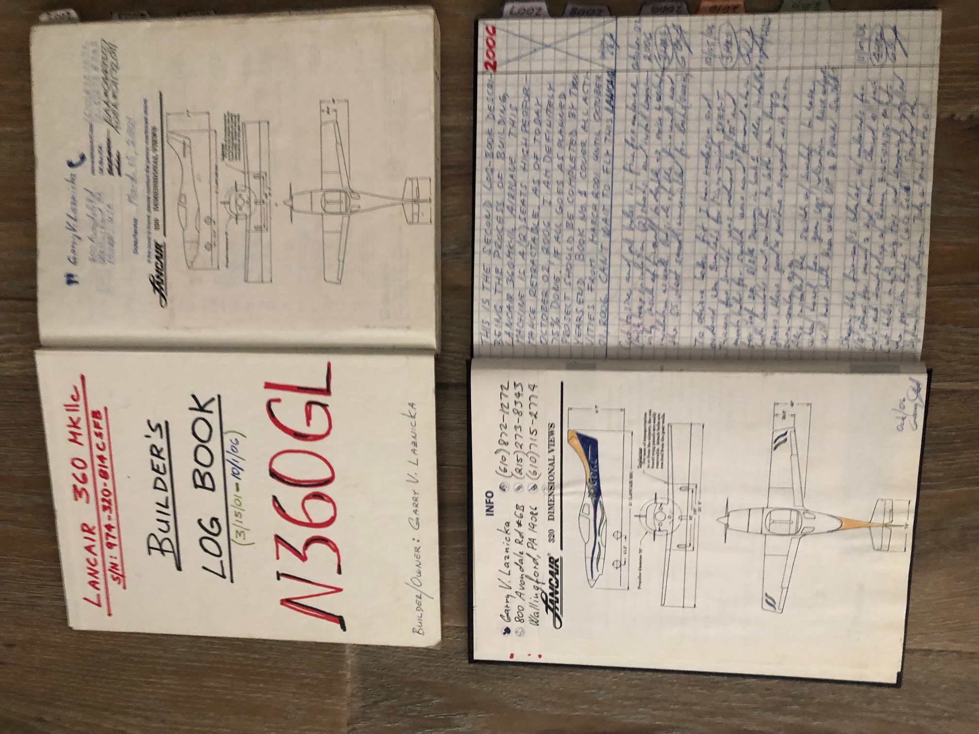 Lancair 360 MKIIc N360GL document