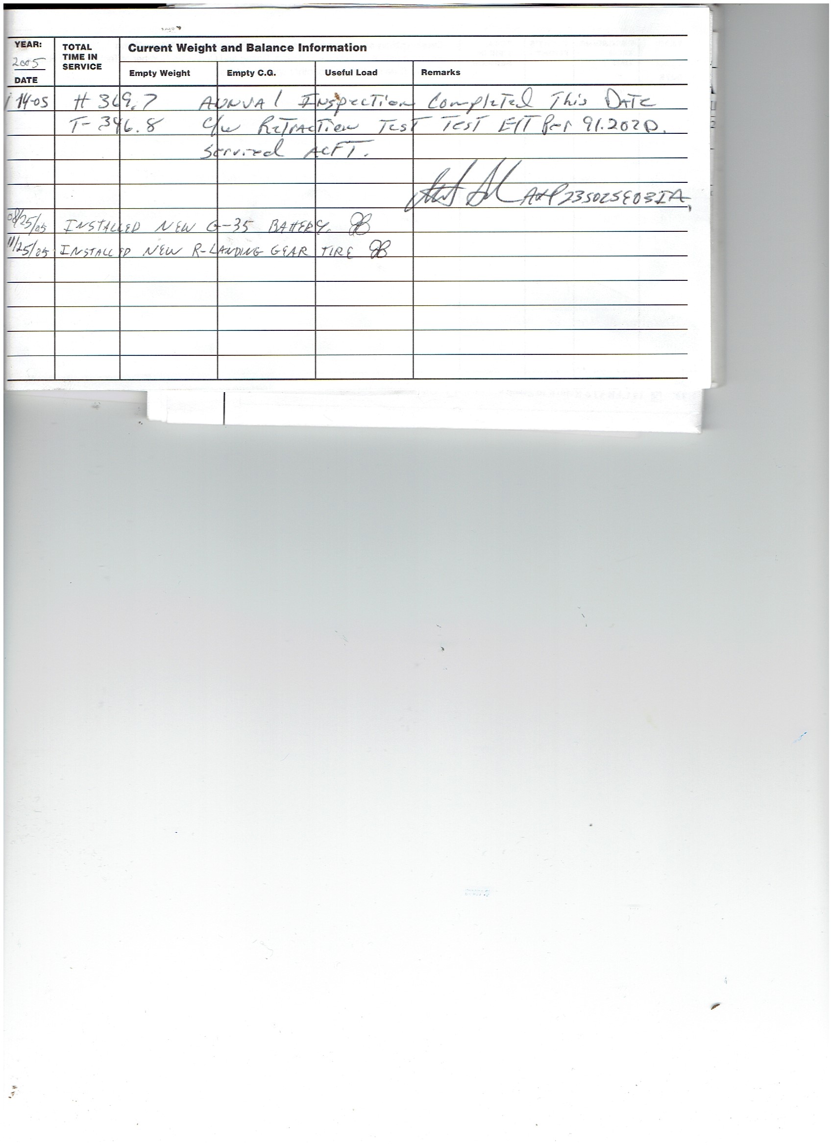 Lancair 320/360 N52LC document