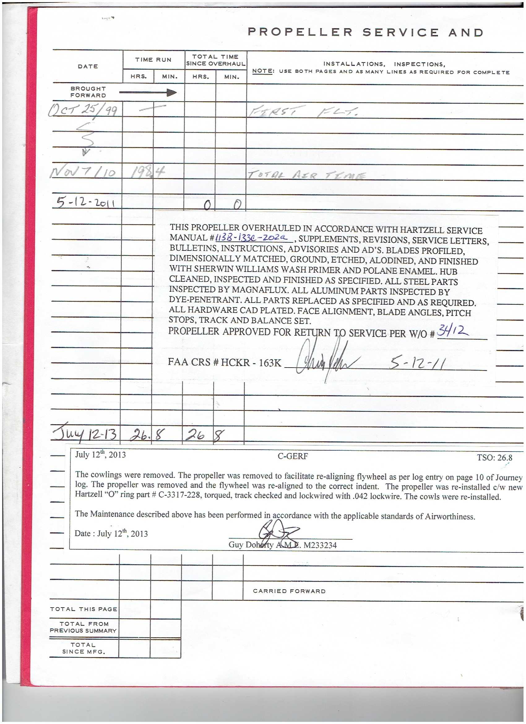 Lancair 320/360 N52LC document